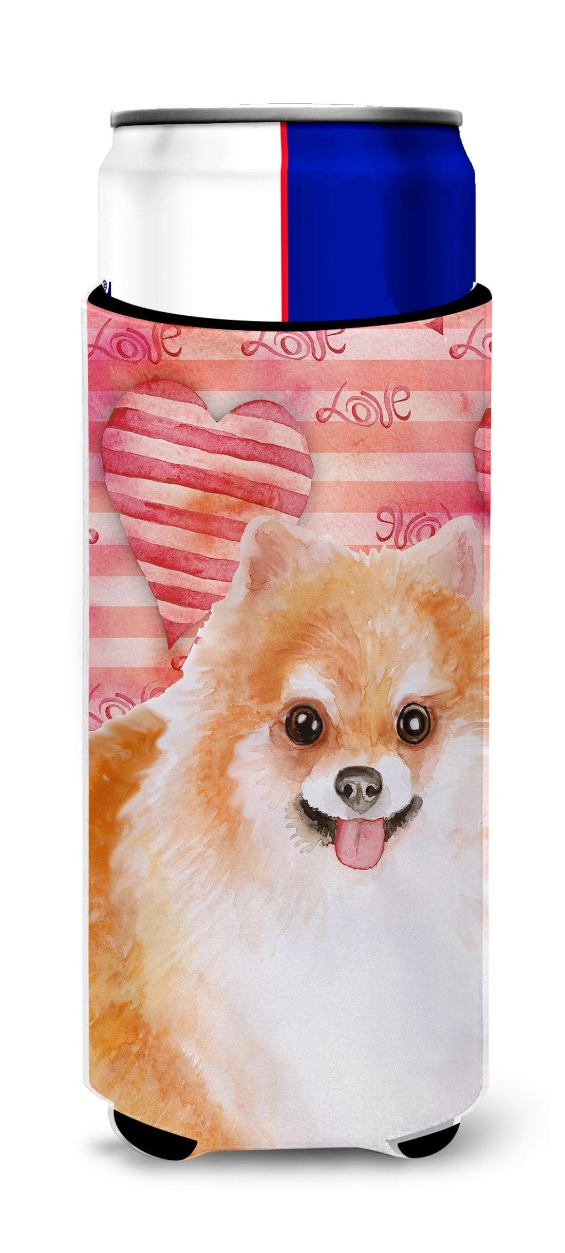 Pomeranian #2 Love  Ultra Hugger for slim cans BB9803MUK  the-store.com.