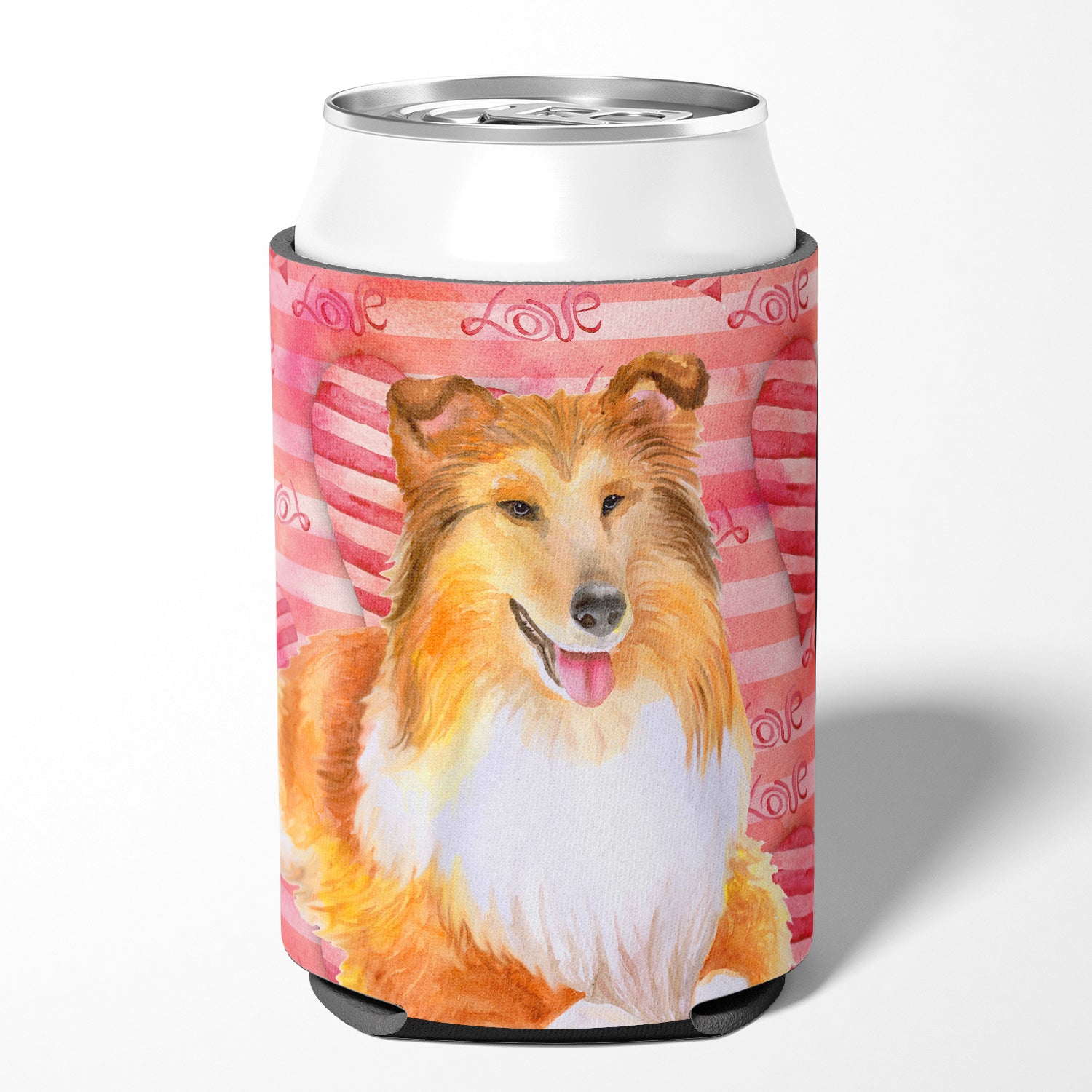 Sheltie Love Can or Bottle Hugger BB9807CC  the-store.com.