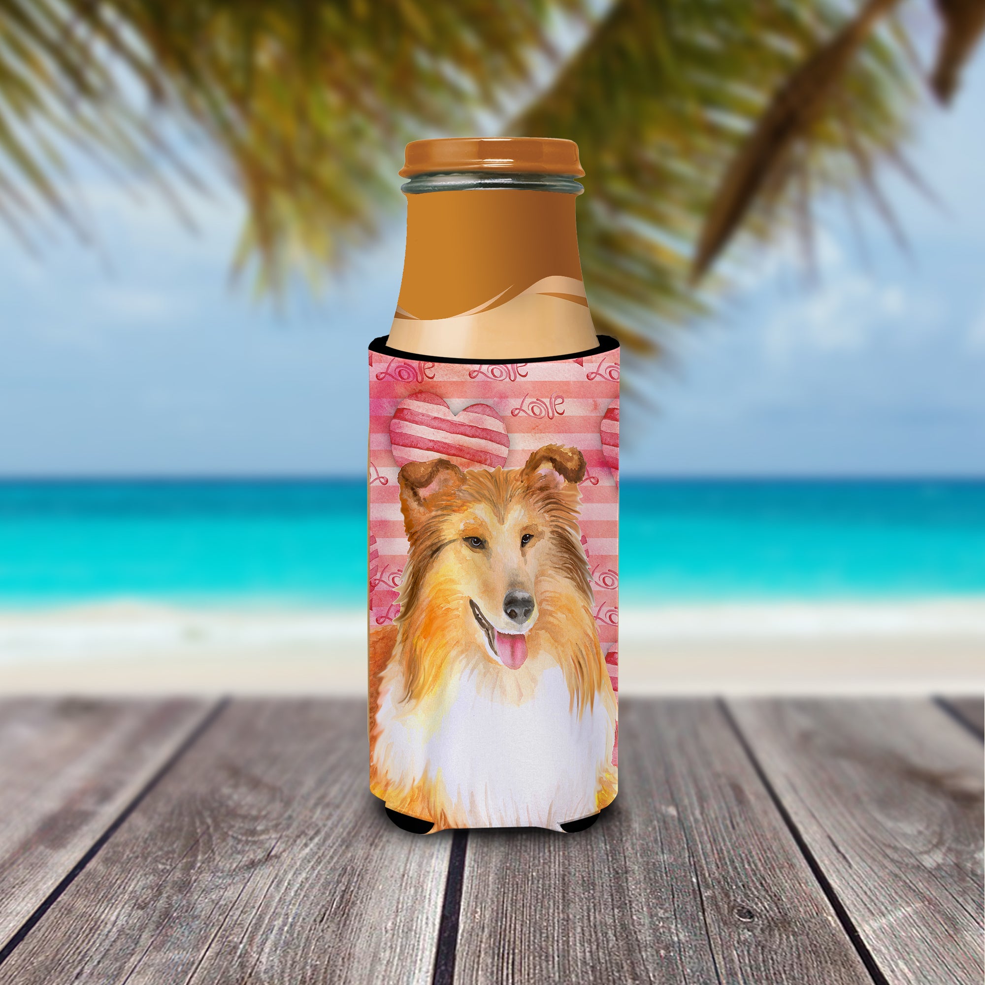 Sheltie Love  Ultra Hugger for slim cans BB9807MUK  the-store.com.