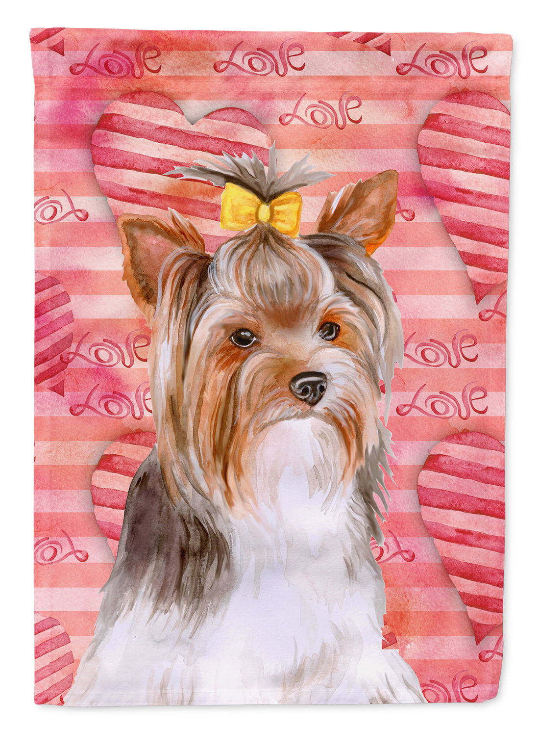 Yorkshire Terrier #2 Love Flag Garden Size BB9810GF  the-store.com.