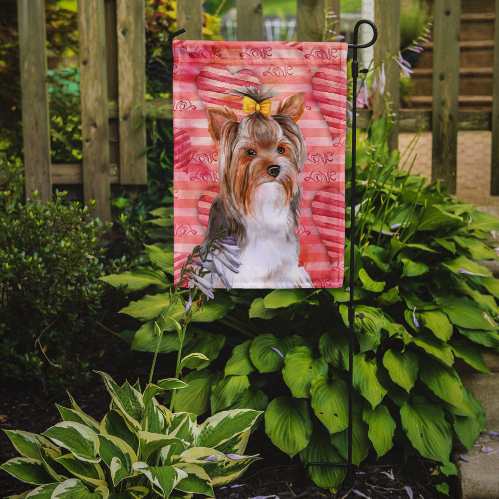 Yorkshire Terrier #2 Love Flag Garden Size BB9810GF  the-store.com.