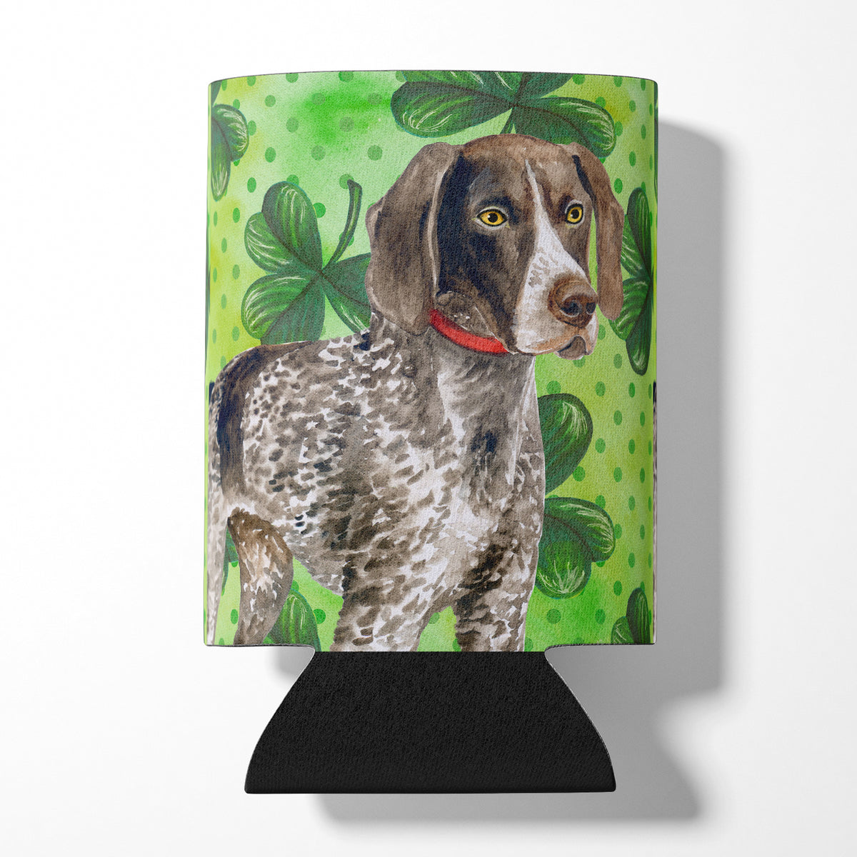 German Shorthaired Pointer St Patrick&#39;s Can or Bottle Hugger BB9815CC  the-store.com.