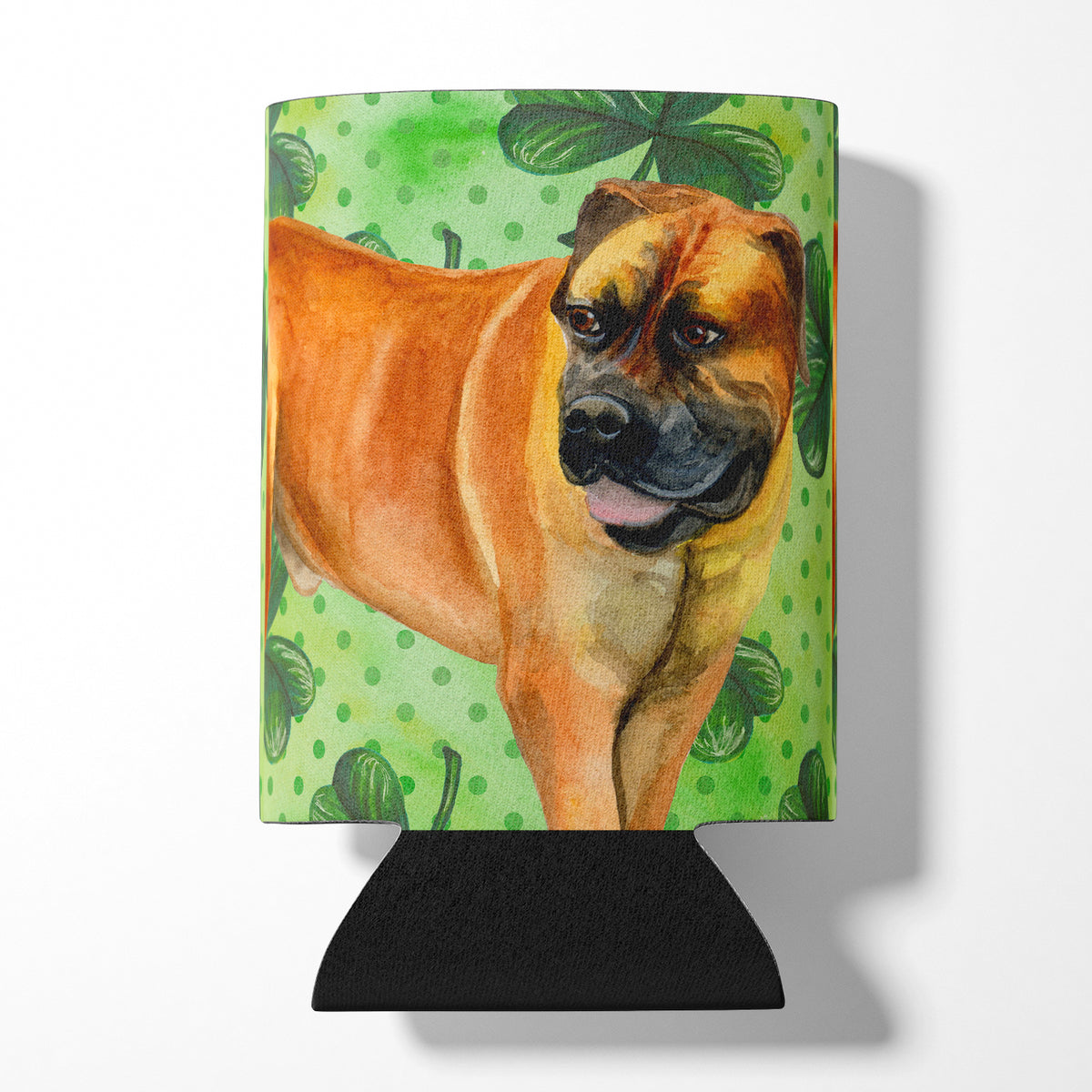 Boerboel Mastiff St Patrick&#39;s Can or Bottle Hugger BB9820CC  the-store.com.