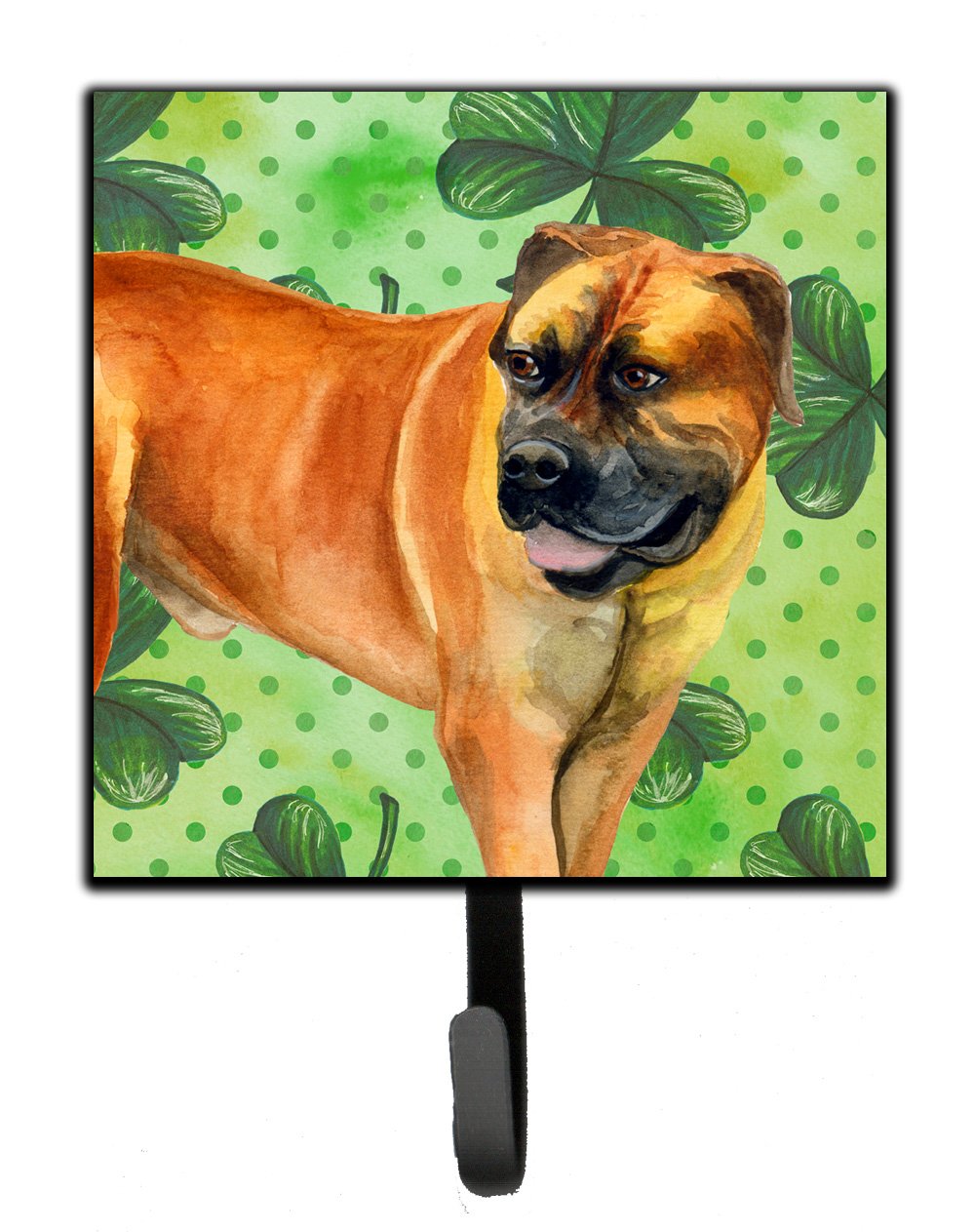 Boerboel Mastiff St Patrick's Leash or Key Holder BB9820SH4 by Caroline's Treasures