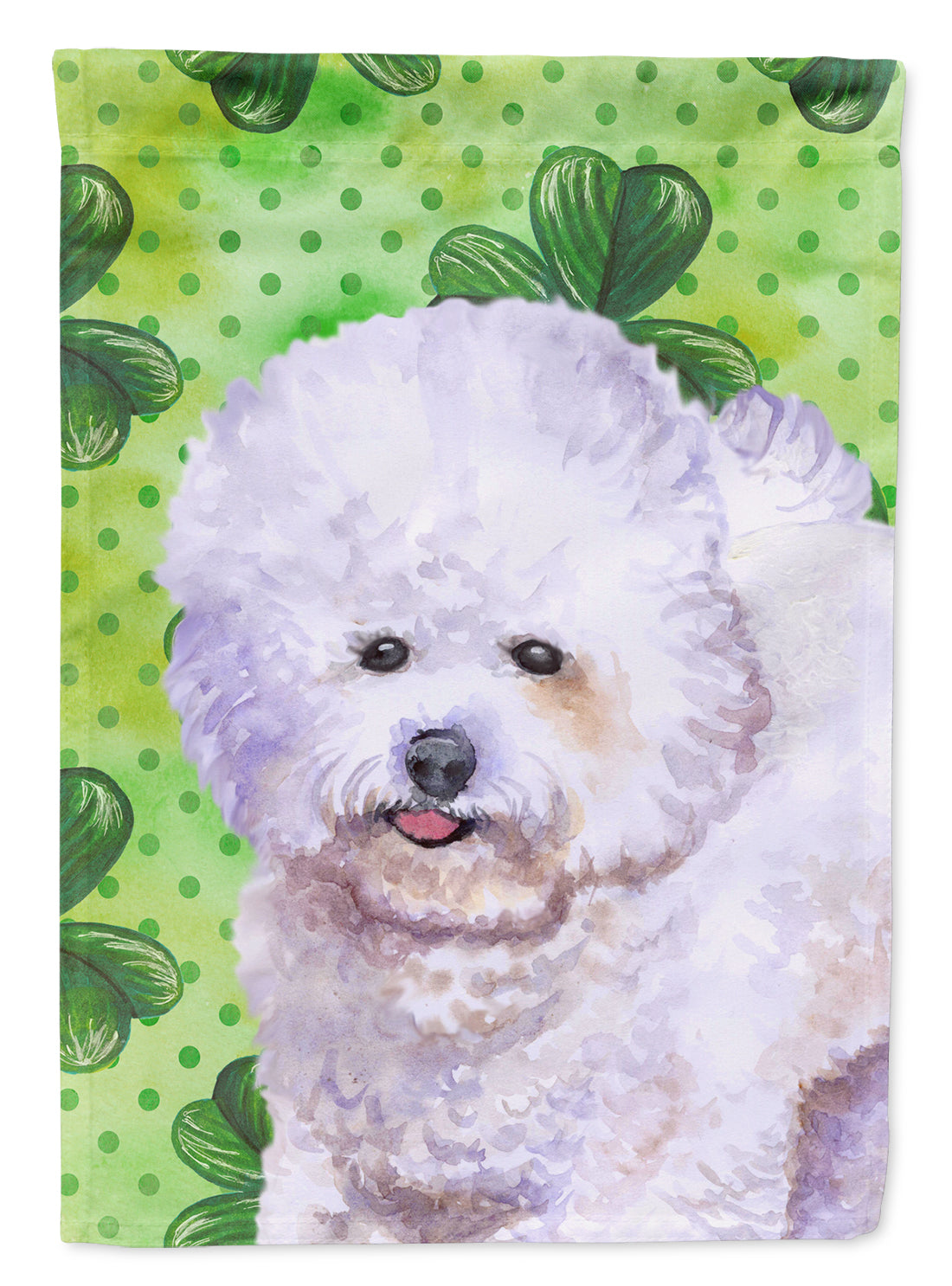 Bichon Frise St Patrick's Flag Garden Size BB9822GF  the-store.com.