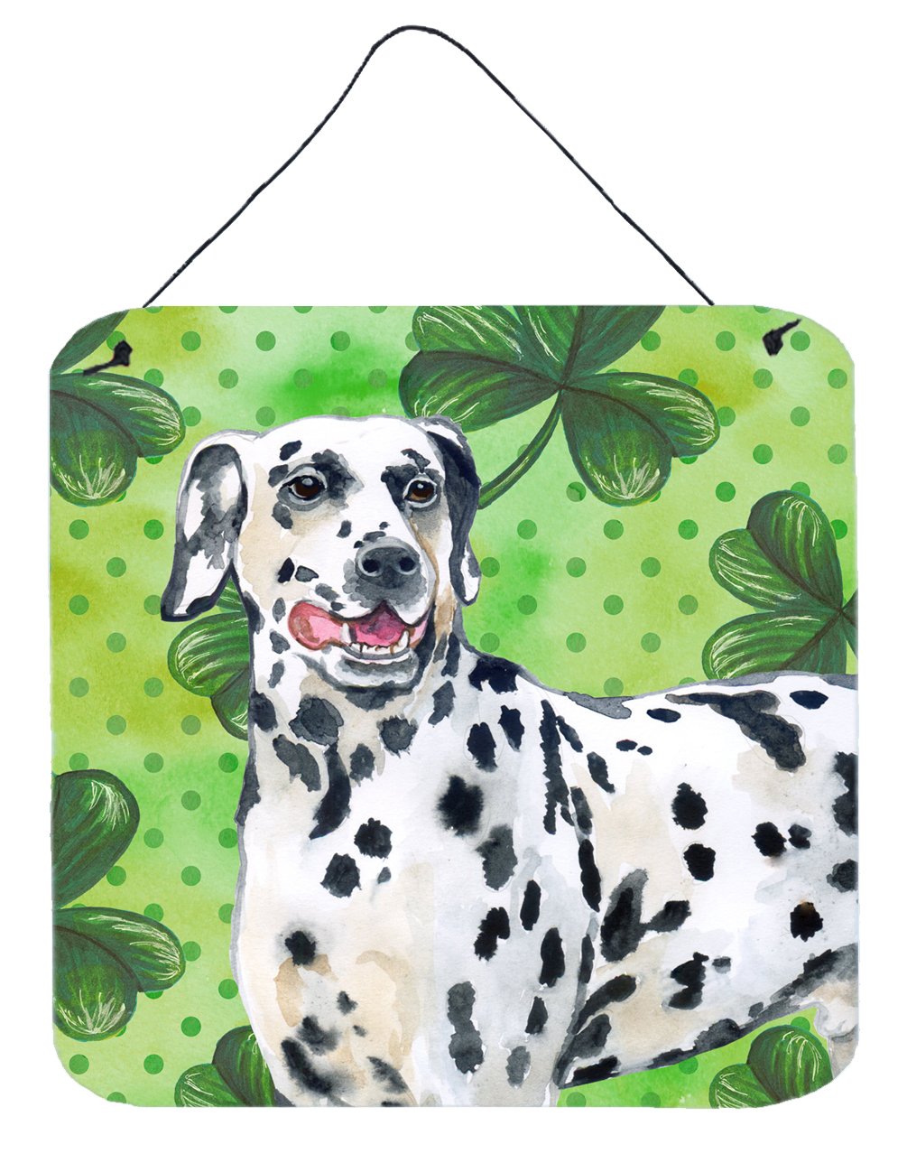 Dalmatian St Patrick's Wall or Door Hanging Prints BB9827DS66 by Caroline's Treasures