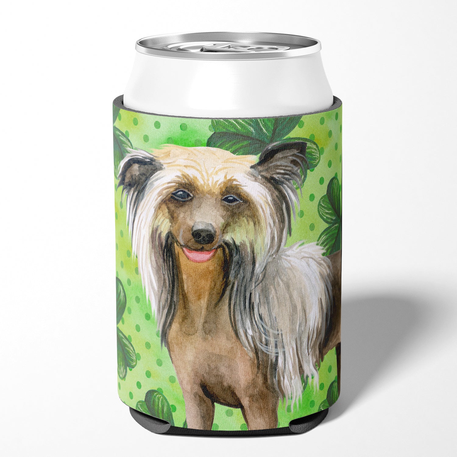 Chinese Crested St Patrick's Can or Bottle Hugger BB9833CC  the-store.com.