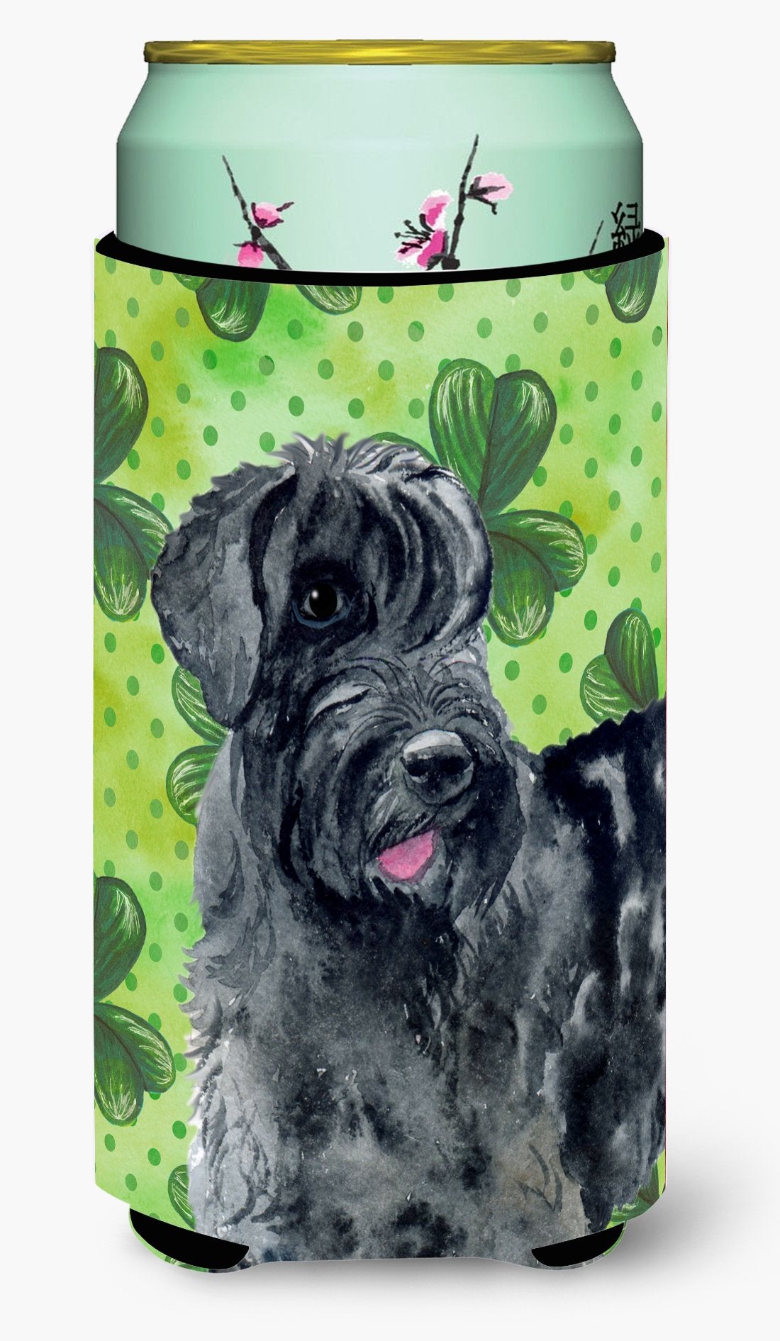 Giant Schnauzer St Patrick's Tall Boy Beverage Insulator Hugger BB9834TBC by Caroline's Treasures