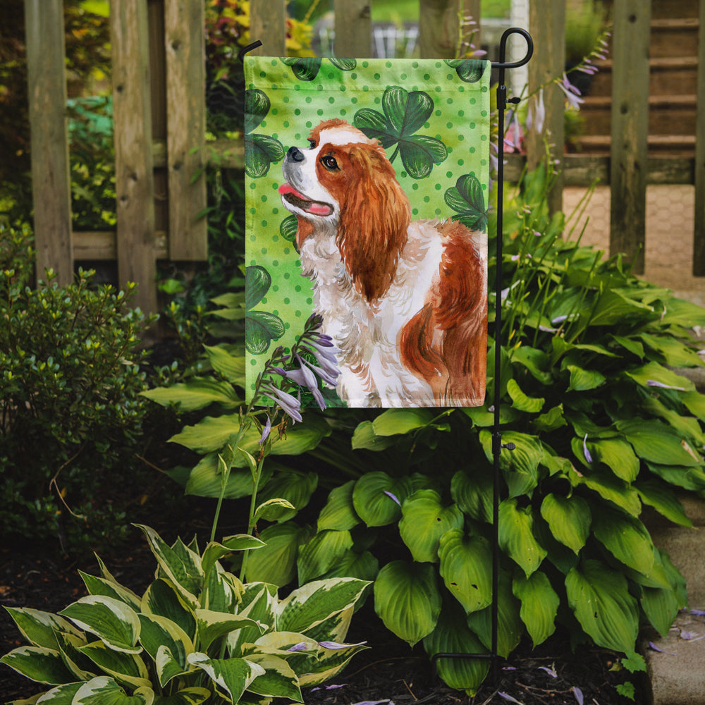 Cavalier Spaniel St Patrick's Flag Garden Size BB9837GF  the-store.com.