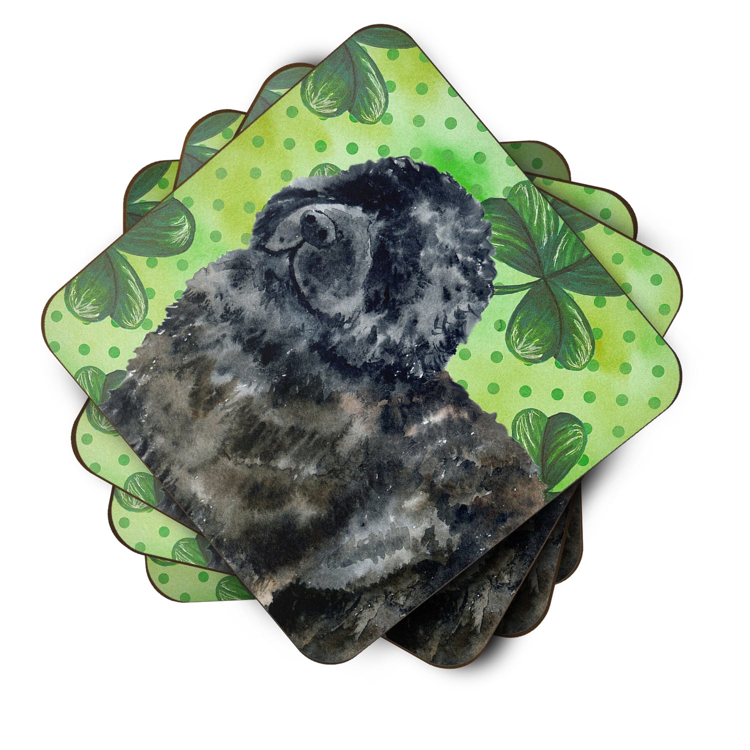 Newfoundland St Patrick's Foam Coaster Set of 4 BB9845FC - the-store.com