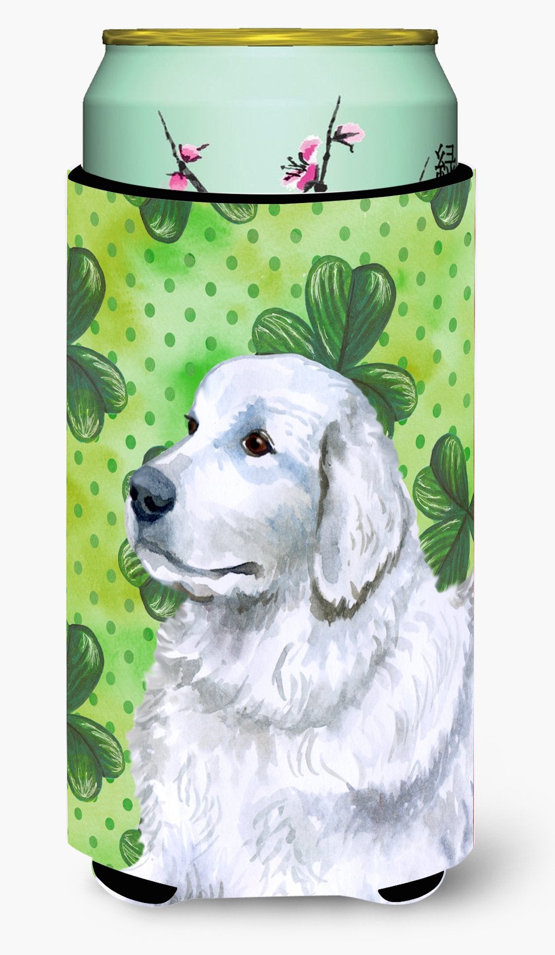 Maremma Sheepdog St Patrick's Tall Boy Beverage Insulator Hugger BB9849TBC by Caroline's Treasures