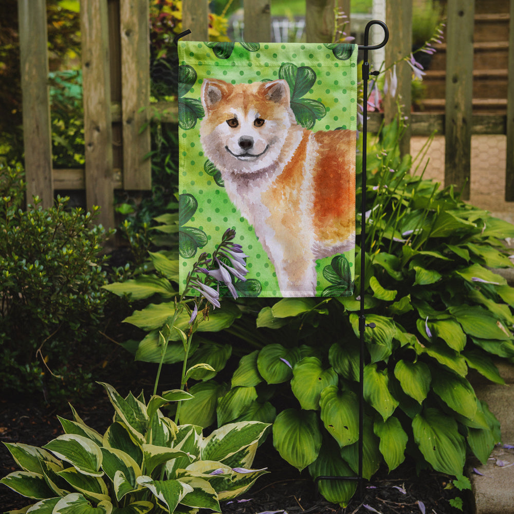 Shiba Inu St Patrick's Flag Garden Size BB9852GF  the-store.com.