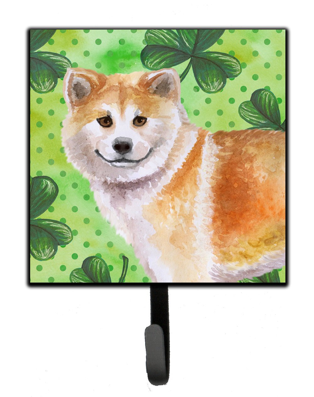 Shiba Inu St Patrick's Leash or Key Holder BB9852SH4 by Caroline's Treasures