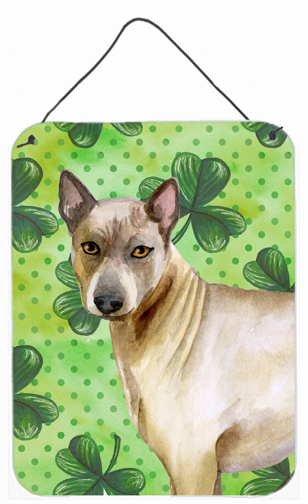 Thai Ridgeback St Patrick's Wall or Door Hanging Prints BB9854DS1216 by Caroline's Treasures