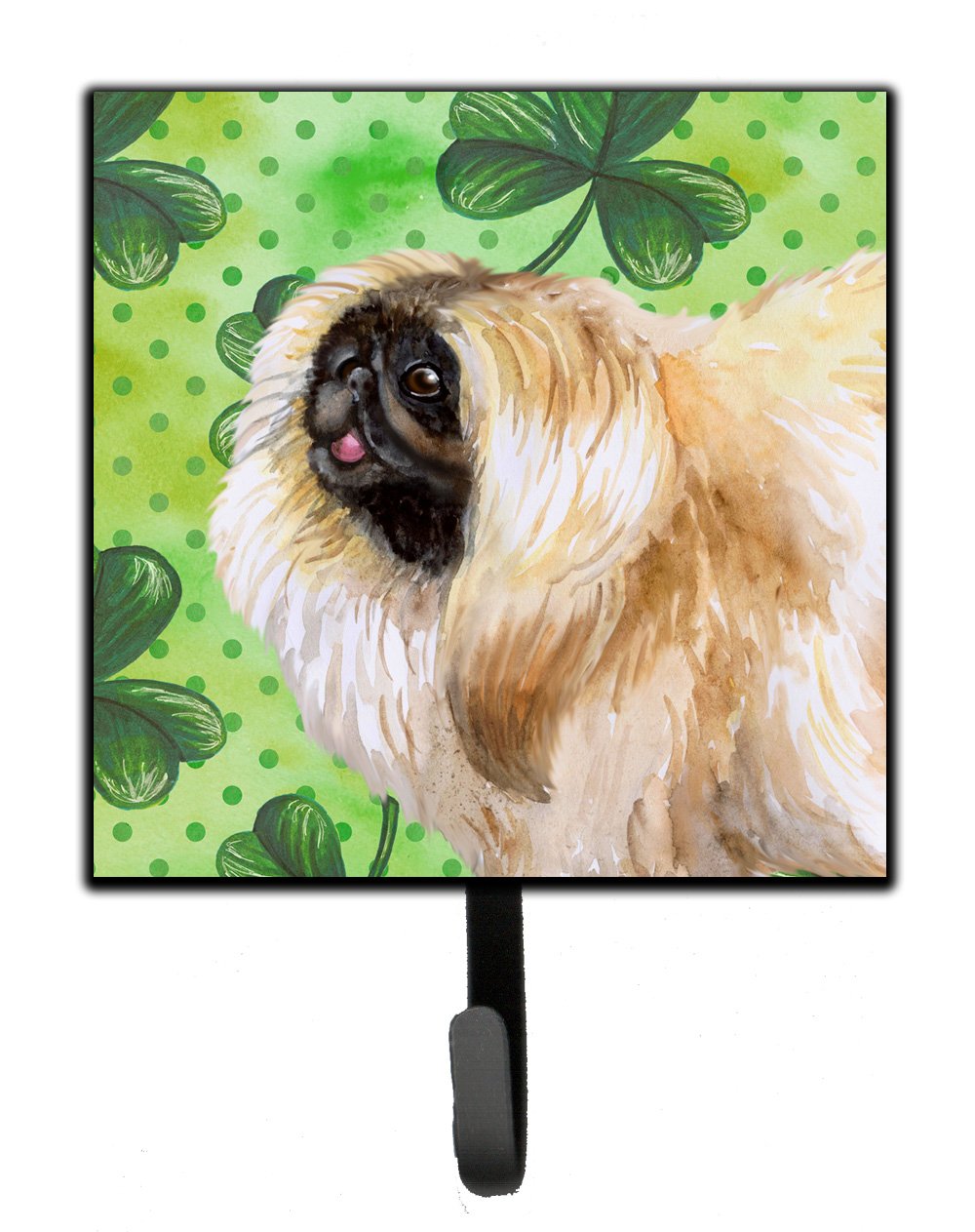 Pekingese St Patrick's Leash or Key Holder BB9855SH4 by Caroline's Treasures