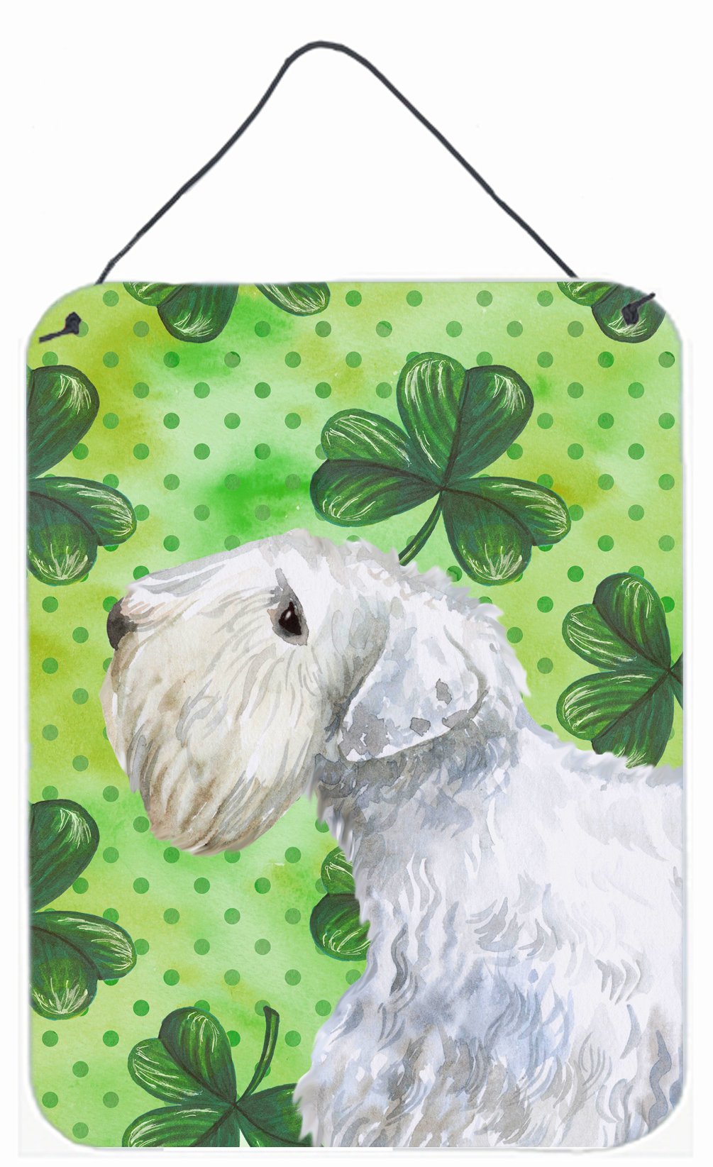 Sealyham Terrier St Patrick's Wall or Door Hanging Prints BB9858DS1216 by Caroline's Treasures