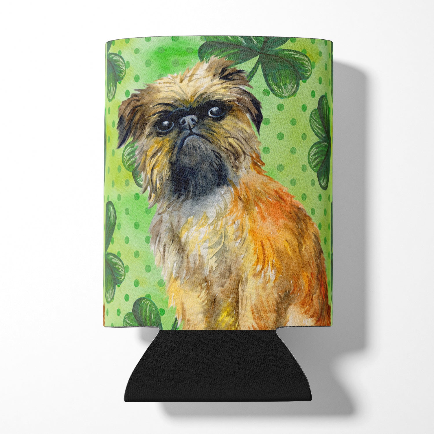 Brussels Griffon St Patrick's Can or Bottle Hugger BB9861CC  the-store.com.