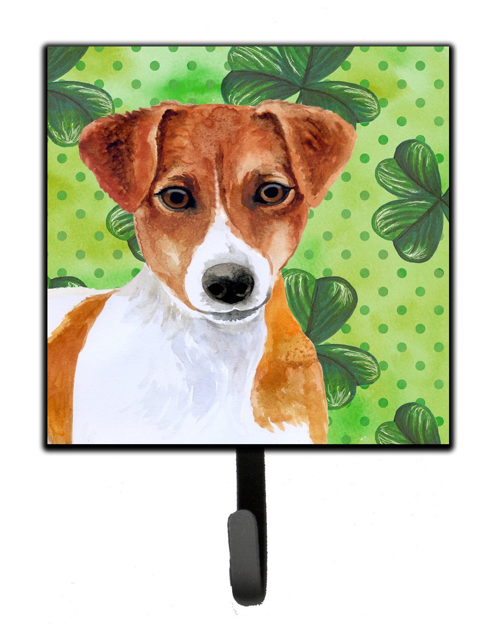 Jack Russell Terrier St Patrick's Leash or Key Holder BB9863SH4 by Caroline's Treasures