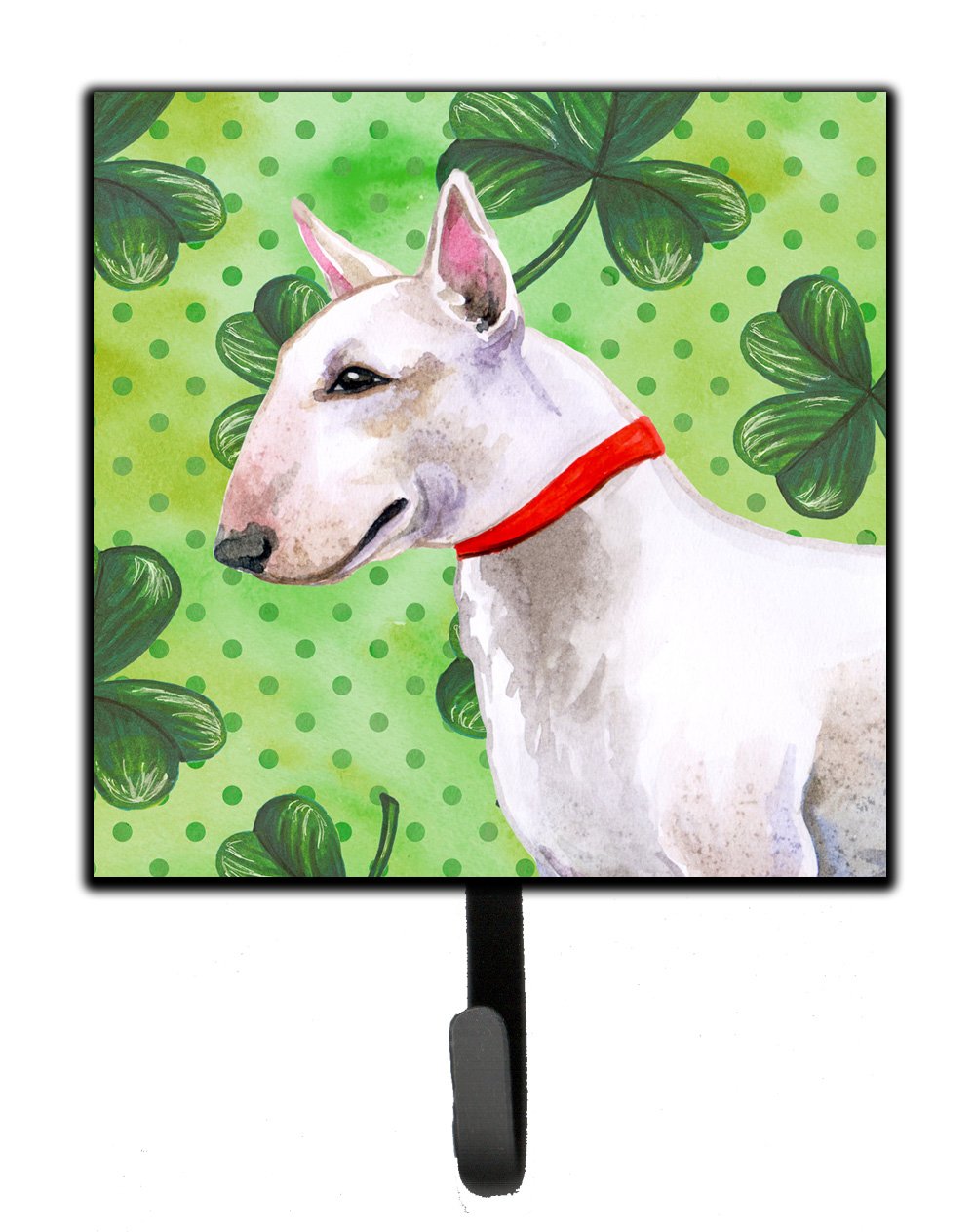 Bull Terrier St Patrick's Leash or Key Holder BB9867SH4 by Caroline's Treasures