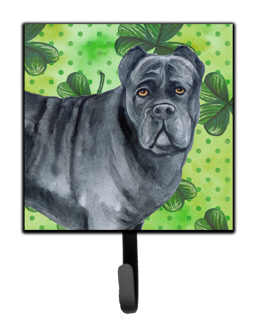 Cane Corso St Patrick&#39;s Leash or Key Holder BB9868SH4 by Caroline&#39;s Treasures