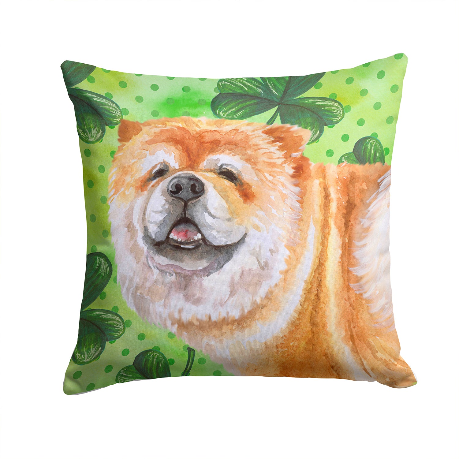 Cane Corso St Patrick's Fabric Decorative Pillow BB9869PW1414 - the-store.com