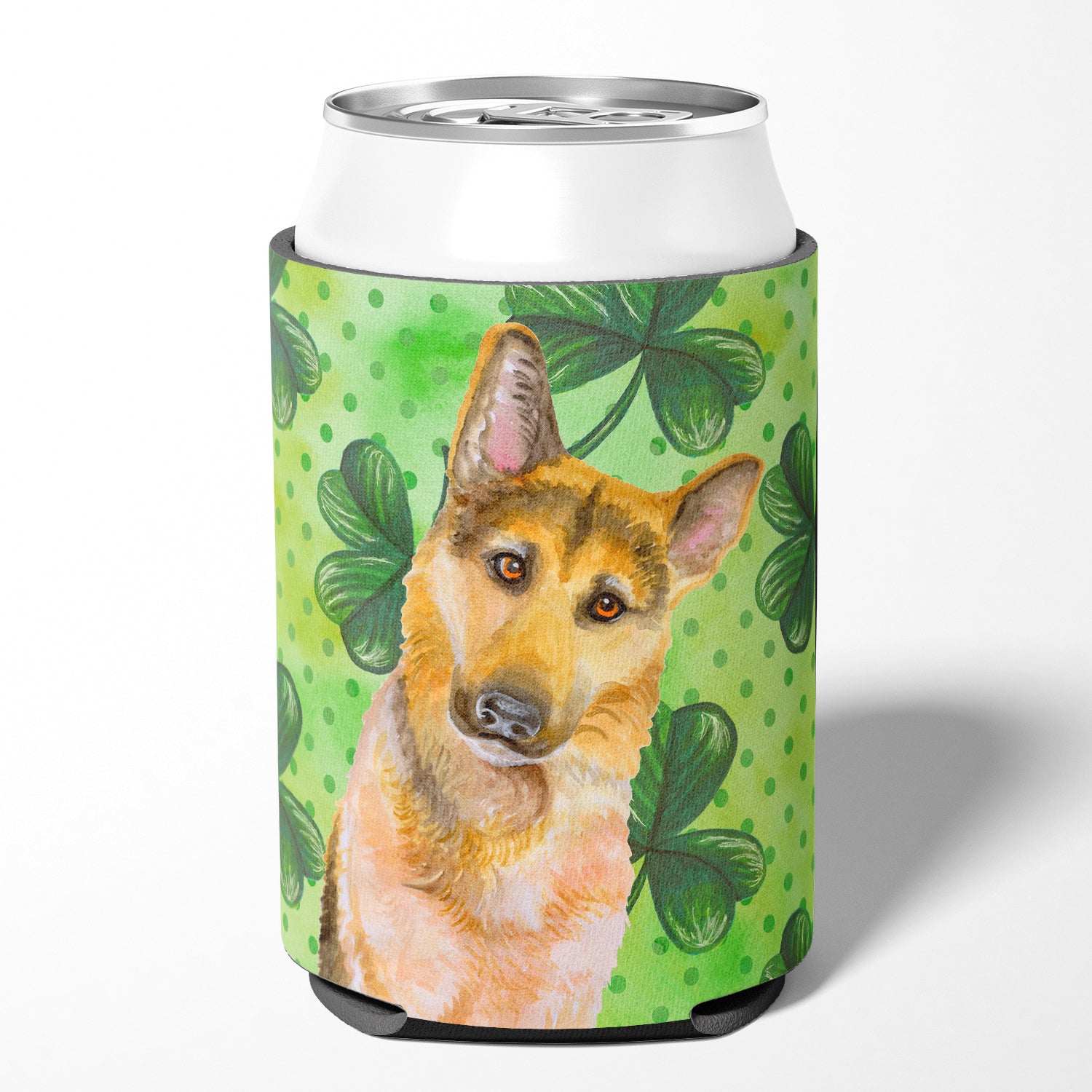 German Shepherd #2 St Patrick's Can or Bottle Hugger BB9885CC  the-store.com.