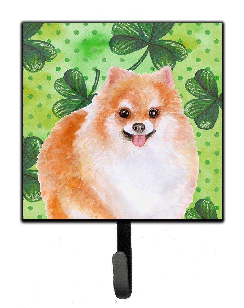 Pomeranian #2 St Patrick's Leash or Key Holder BB9890SH4 by Caroline's Treasures