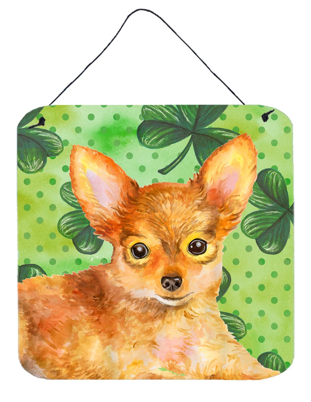 Toy Terrier St Patrick's Wall or Door Hanging Prints BB9896DS66 by Caroline's Treasures