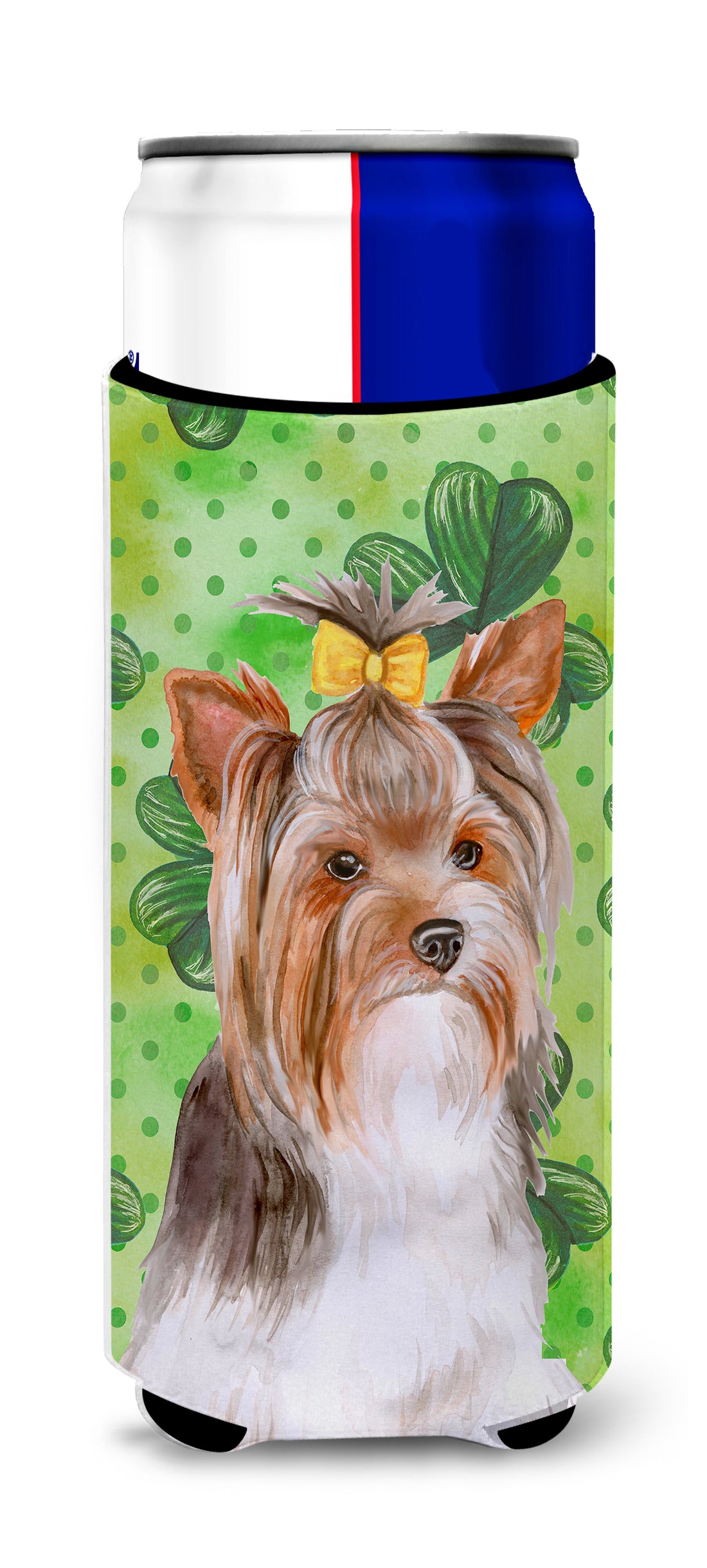 Yorkshire Terrier #2 St Patrick's  Ultra Hugger for slim cans BB9897MUK  the-store.com.