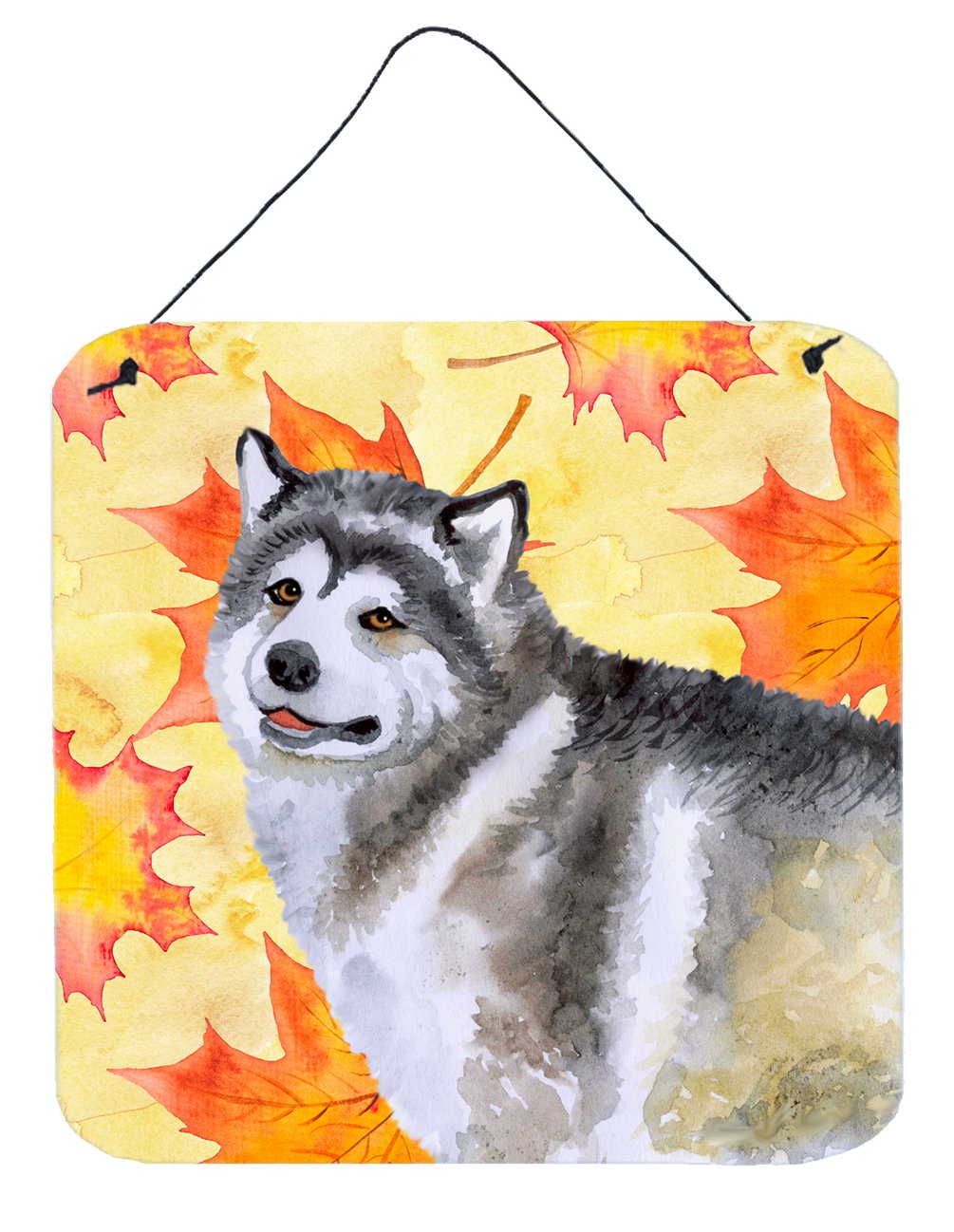 Alaskan Malamute Fall Wall or Door Hanging Prints BB9899DS66 by Caroline's Treasures