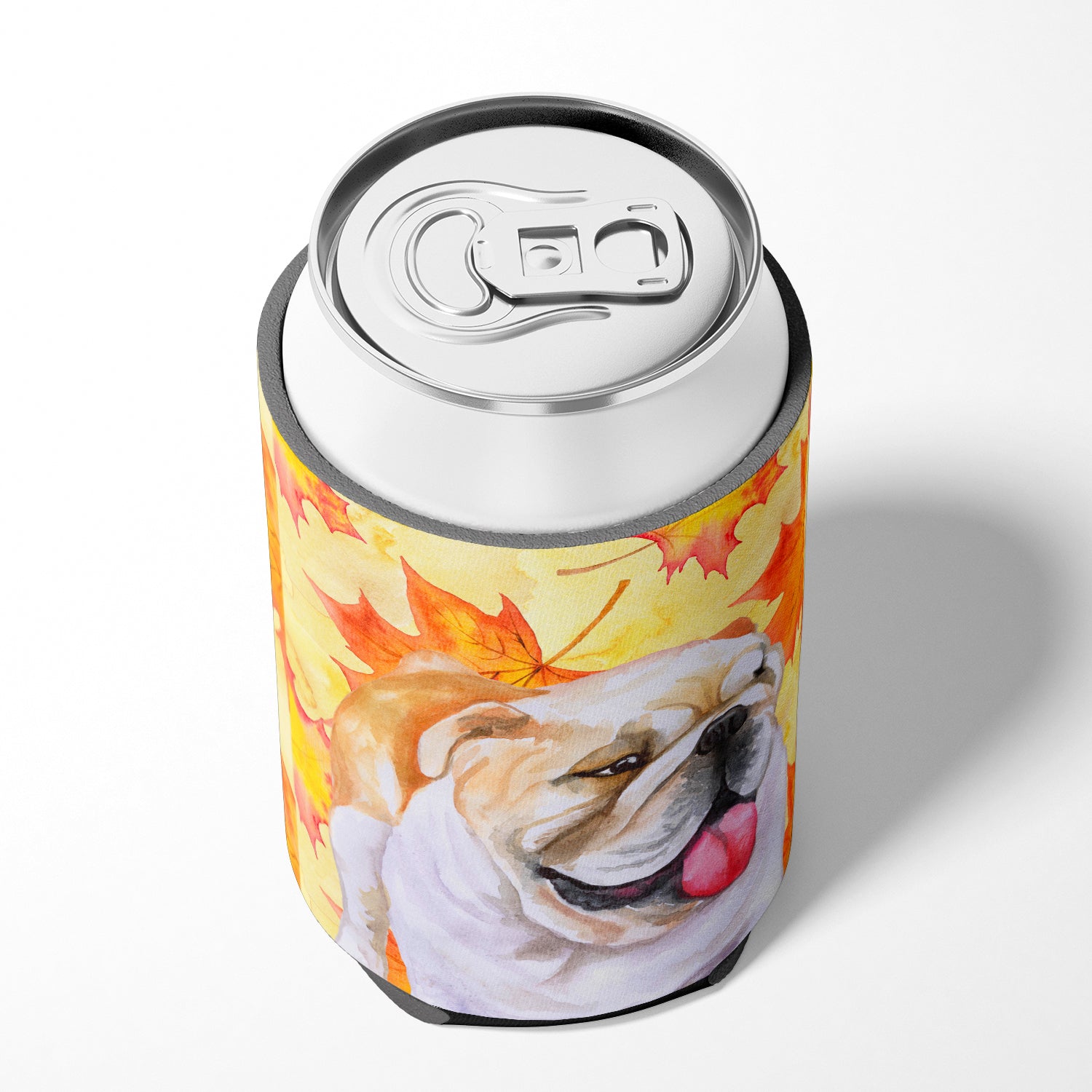 English Bulldog Fall Can or Bottle Hugger BB9900CC  the-store.com.