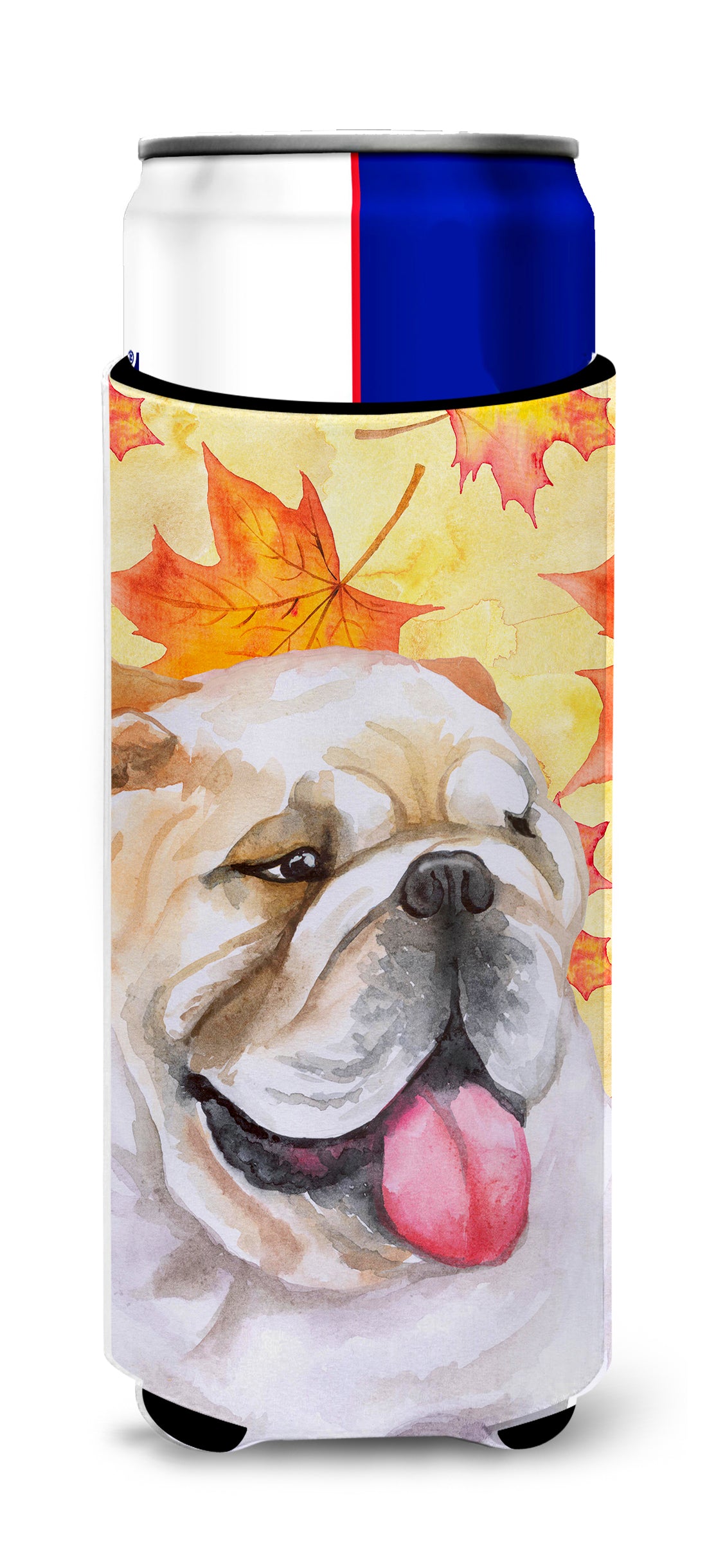 English Bulldog Fall  Ultra Hugger for slim cans BB9900MUK  the-store.com.