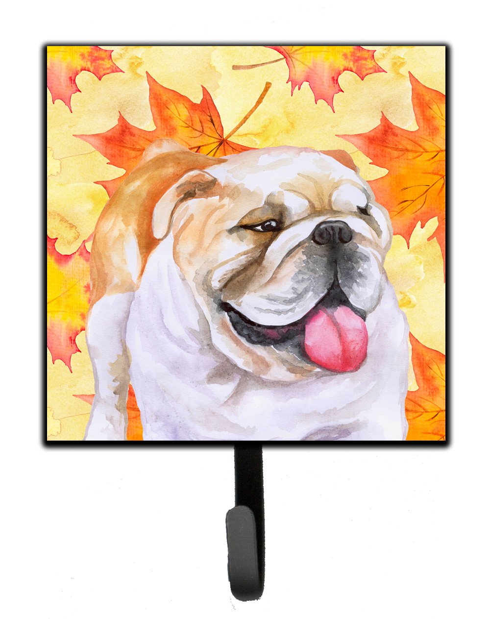 English Bulldog Fall Leash or Key Holder BB9900SH4 by Caroline&#39;s Treasures