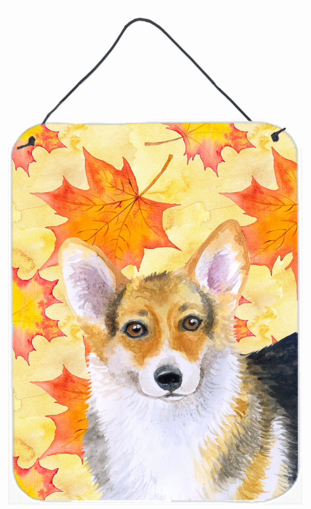 Pembroke Corgi Fall Wall or Door Hanging Prints BB9903DS1216 by Caroline's Treasures