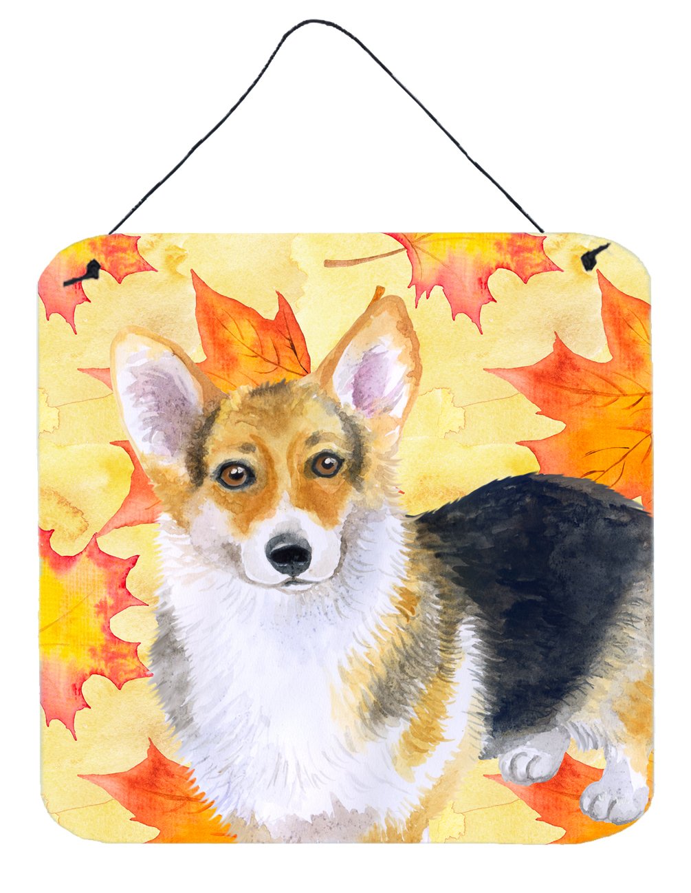 Pembroke Corgi Fall Wall or Door Hanging Prints BB9903DS66 by Caroline's Treasures