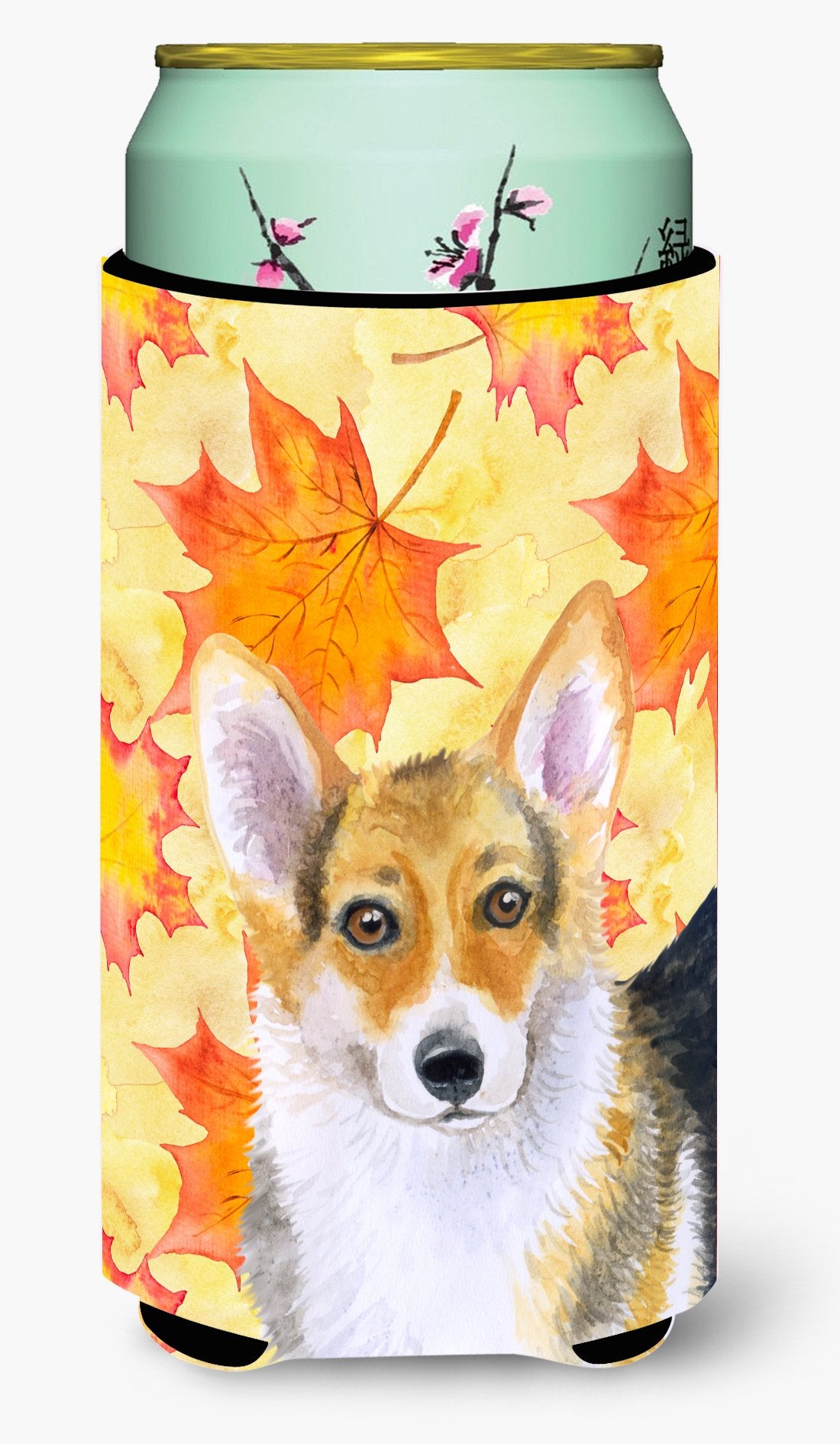 Pembroke Corgi Fall Tall Boy Beverage Insulator Hugger BB9903TBC by Caroline&#39;s Treasures