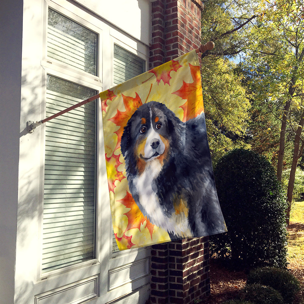 Bernese Mountain Dog Fall Flag Canvas House Size BB9906CHF  the-store.com.
