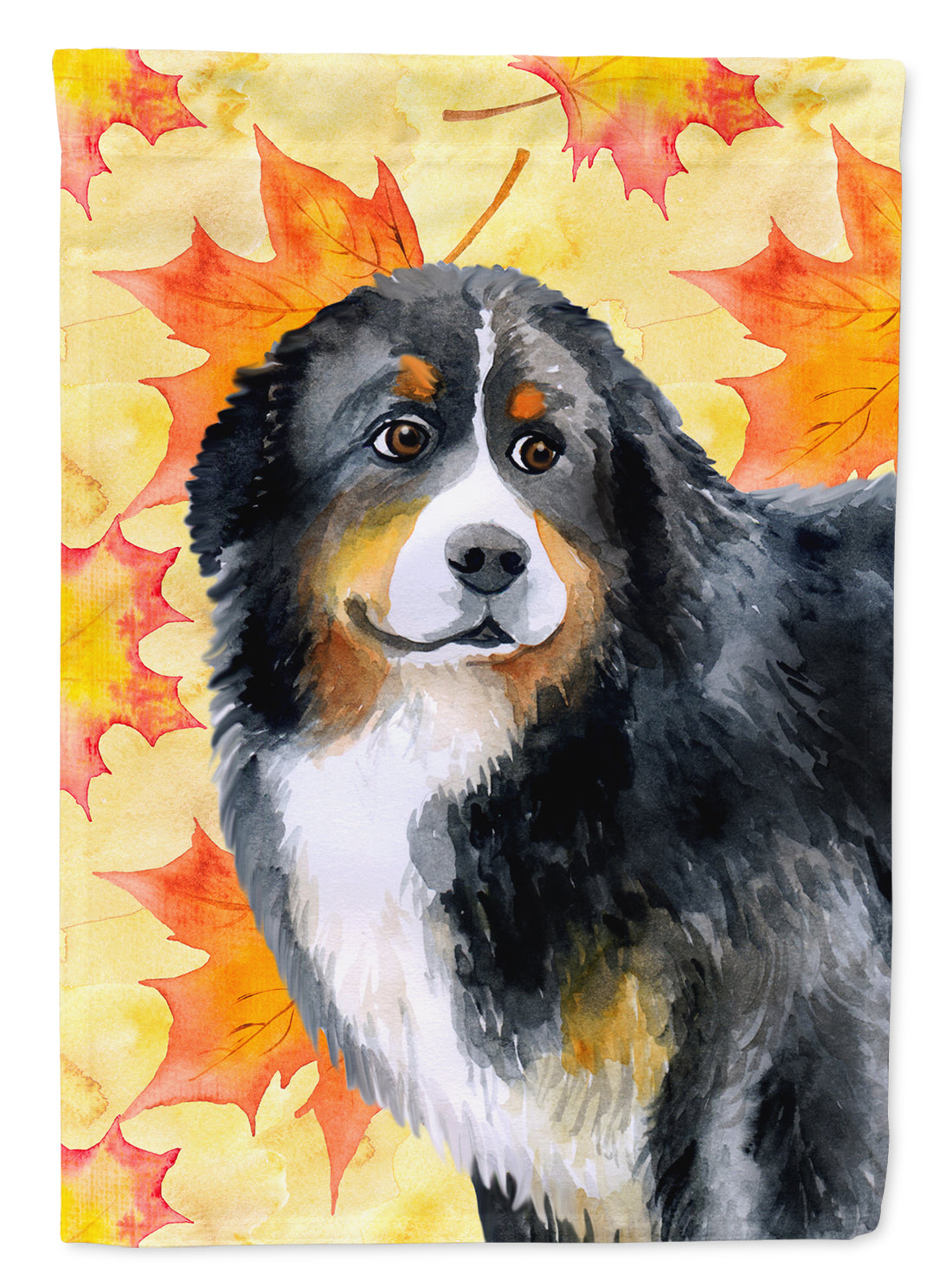 Bernese Mountain Dog Fall Flag Garden Size BB9906GF  the-store.com.