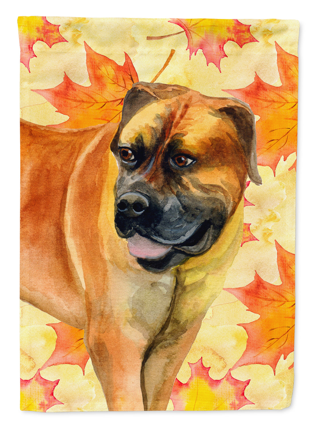 Boerboel Mastiff Fall Flag Canvas House Size BB9907CHF  the-store.com.