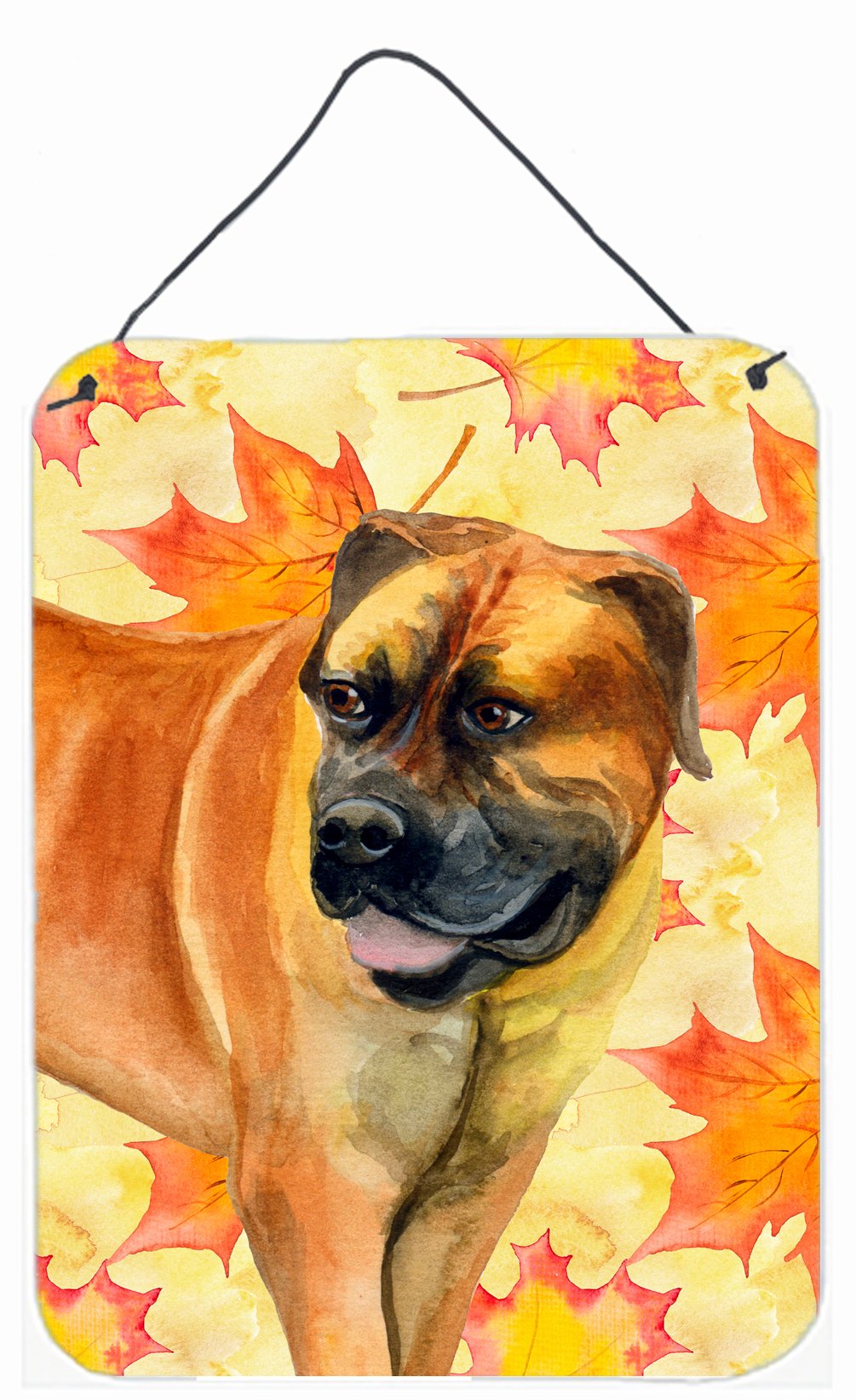 Boerboel Mastiff Fall Wall or Door Hanging Prints BB9907DS1216 by Caroline&#39;s Treasures