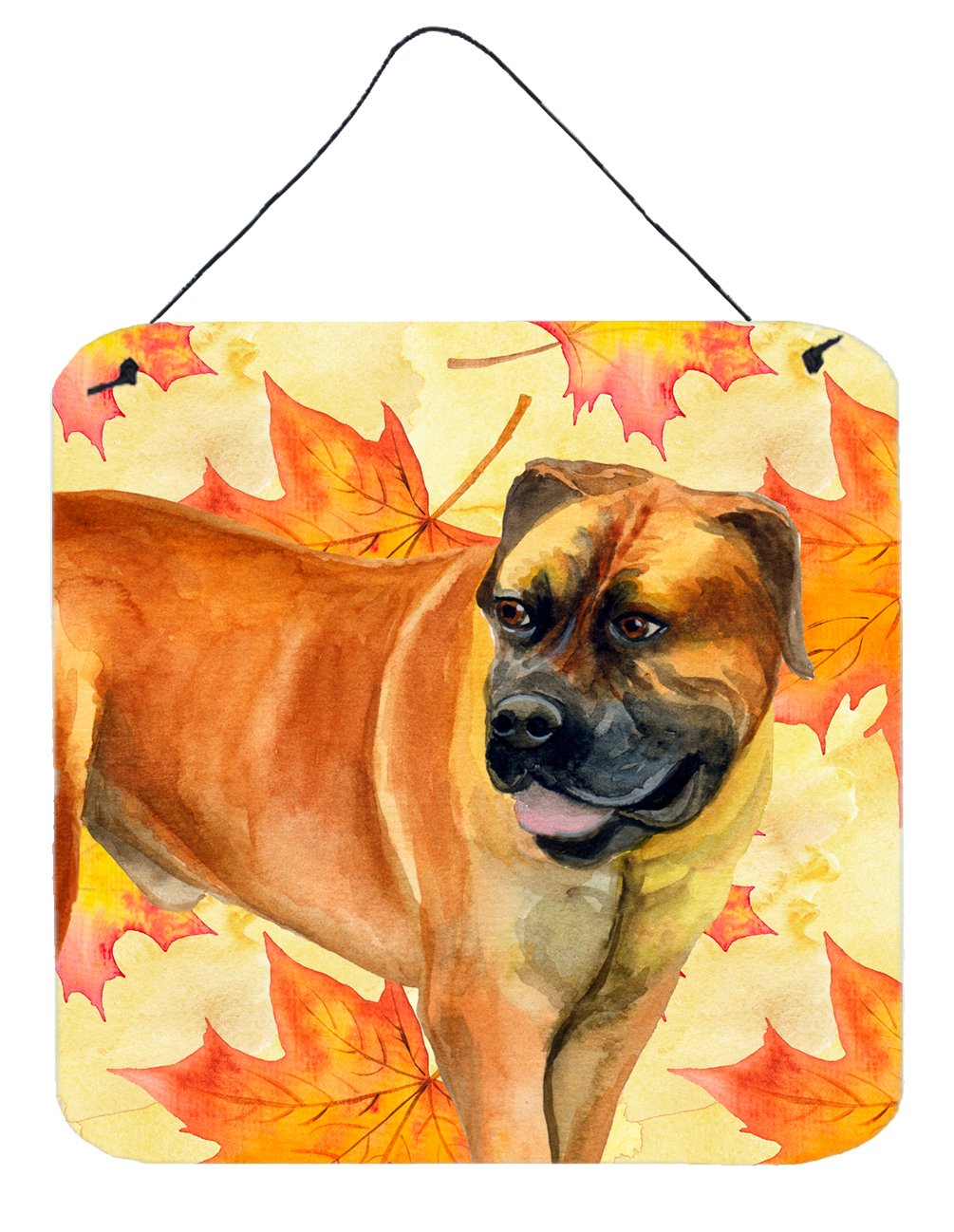 Boerboel Mastiff Fall Wall or Door Hanging Prints BB9907DS66 by Caroline's Treasures