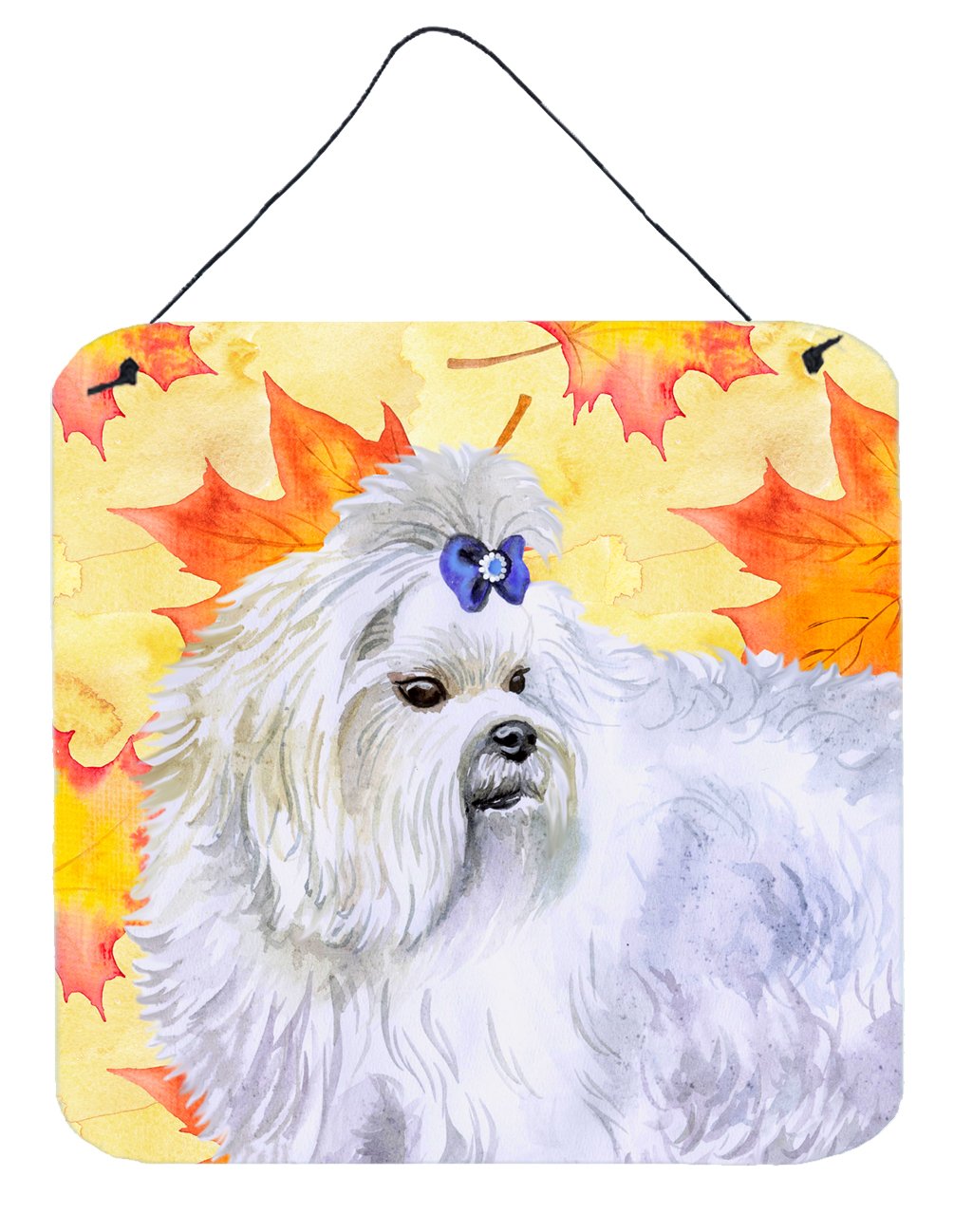 Maltese Fall Wall or Door Hanging Prints BB9912DS66 by Caroline's Treasures