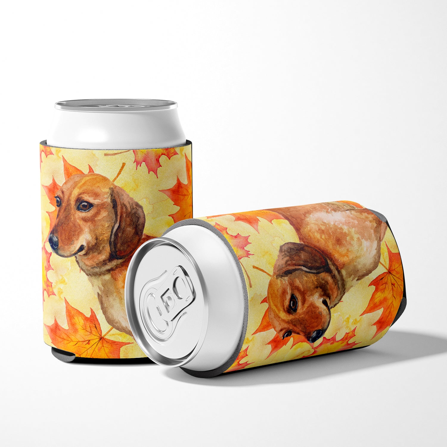 Dachshund Fall Can or Bottle Hugger BB9913CC  the-store.com.