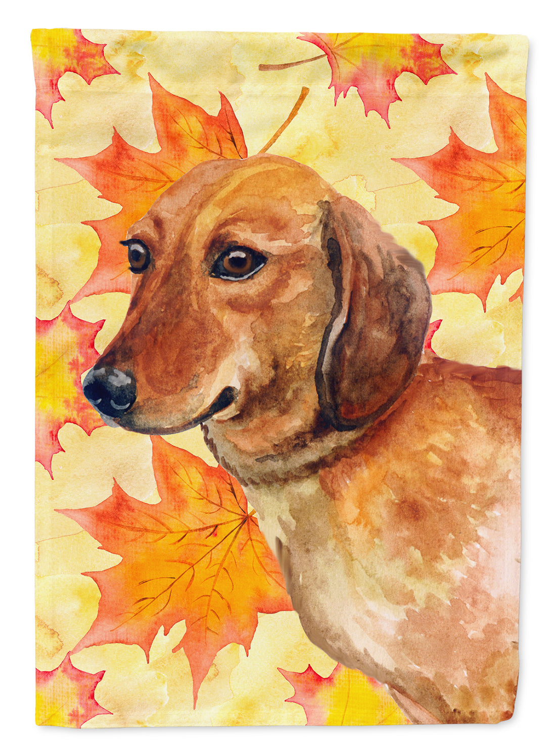 Dachshund Fall Flag Garden Size BB9913GF  the-store.com.