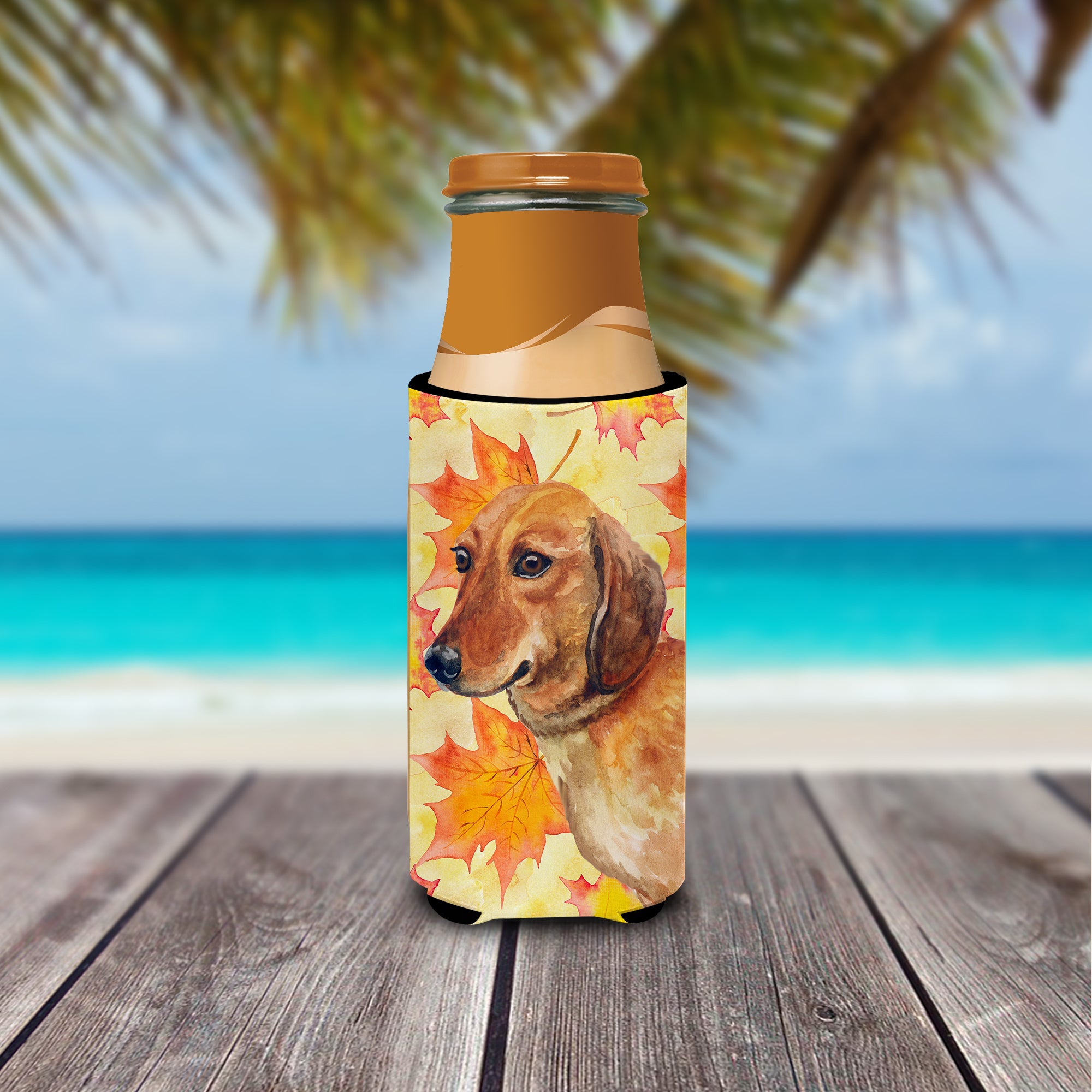 Dachshund Fall  Ultra Hugger for slim cans BB9913MUK  the-store.com.