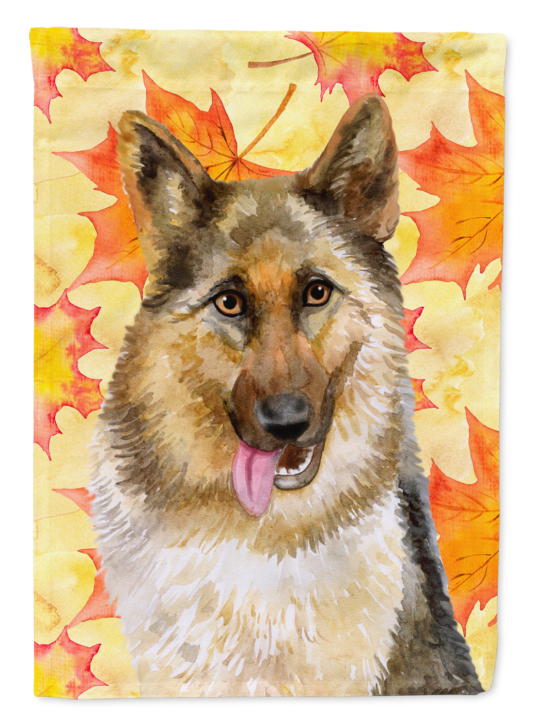 German Shepherd Fall Flag Garden Size BB9915GF  the-store.com.