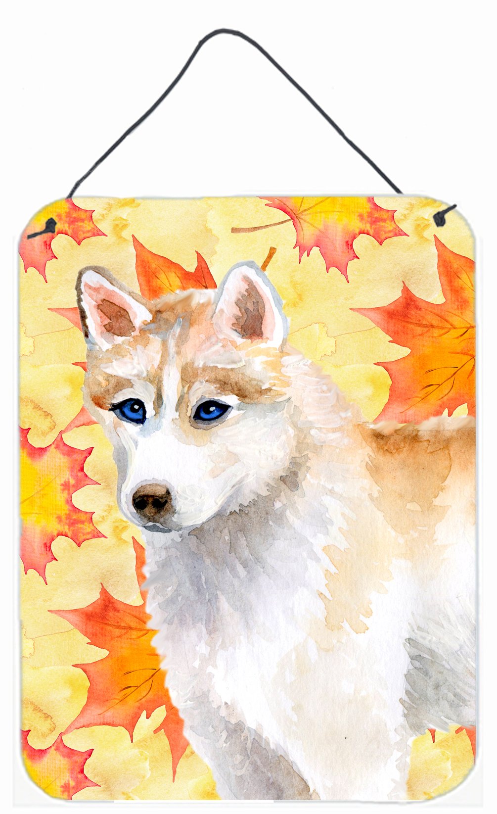 Siberian Husky Fall Wall or Door Hanging Prints BB9916DS1216 by Caroline&#39;s Treasures