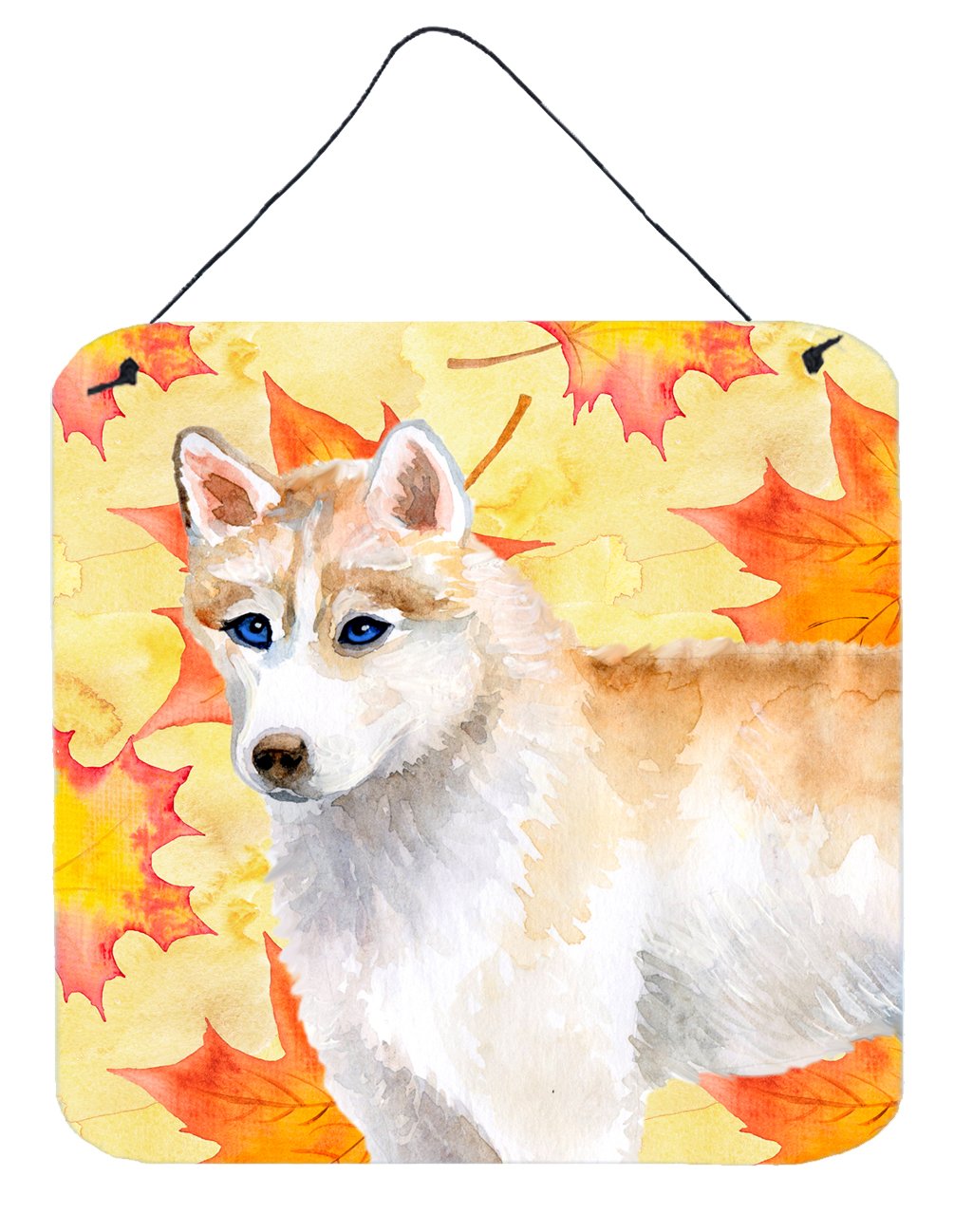 Siberian Husky Fall Wall or Door Hanging Prints BB9916DS66 by Caroline&#39;s Treasures