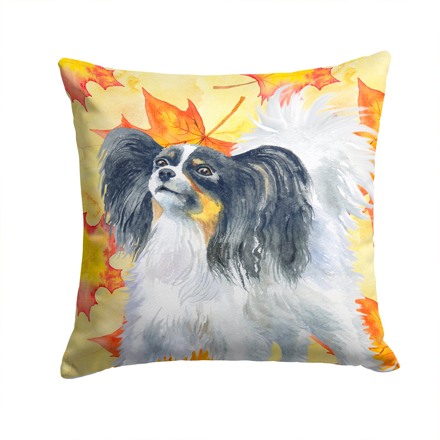 Papillon Fall Fabric Decorative Pillow BB9918PW1414 - the-store.com