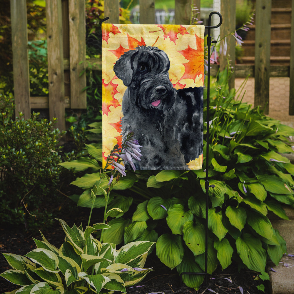 Giant Schnauzer Fall Flag Garden Size BB9921GF  the-store.com.